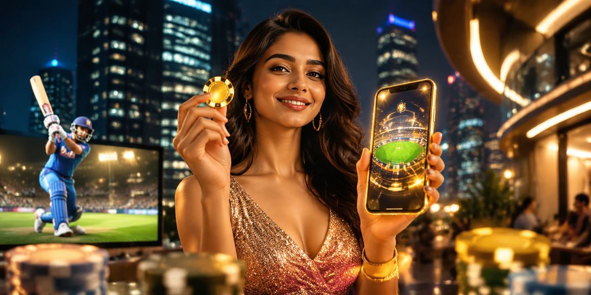 Live cricket betting action on mobile in India